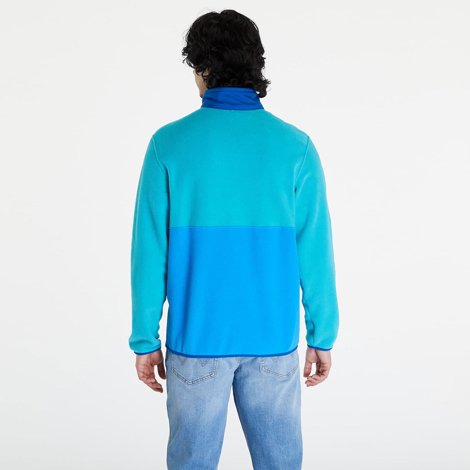 Mikina Patagonia Microdini 1/2 Zip Pullover Vessel Blue Modrá | 26200 VSLB, 1