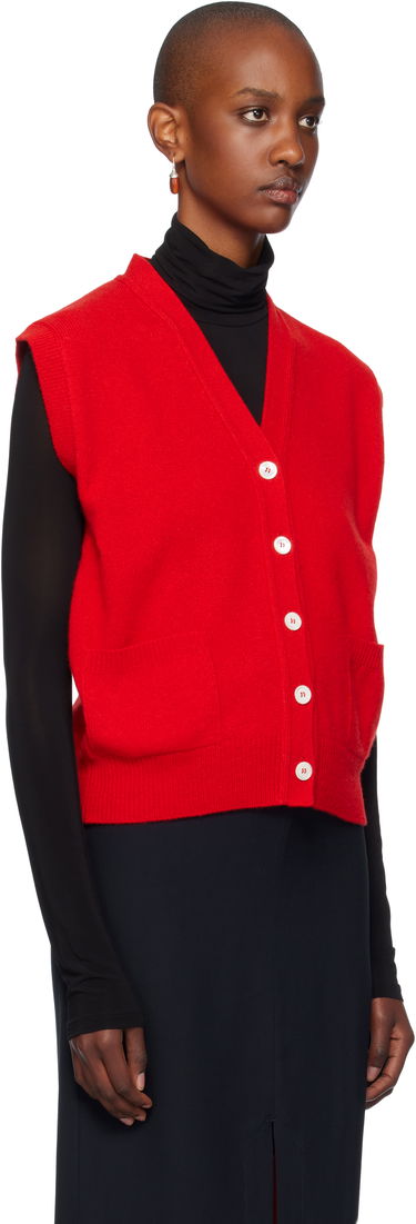 Vesta &Daughter Wexford Buttoned Knit Vest Čierna | HKN03892, 4