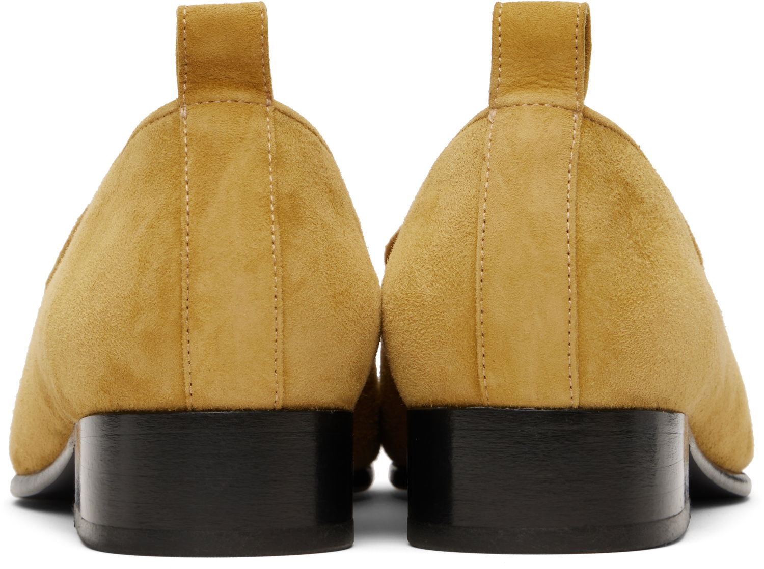 Starostlivosť o obuv BY FAR BY FAR Alfred Suede Loafers Žltá | MWFFC023KL007BR052PL, 1
