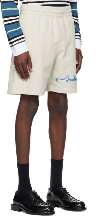 Šortky Burberry Burberry Knot Logo Cotton Shorts Béžová | 8109168, 1