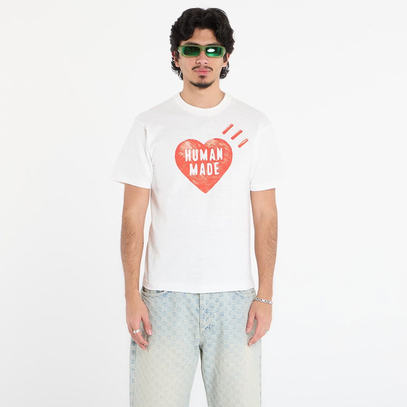 Tričko Human Made HUMAN MADE Graphic T-Shirt L Biela | HM30TE015WH