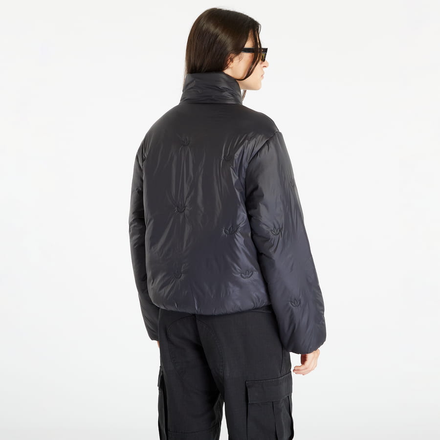 Prešívaná bunda adidas Originals Monogram Puffer Jacket Čierna | IJ0938, 1