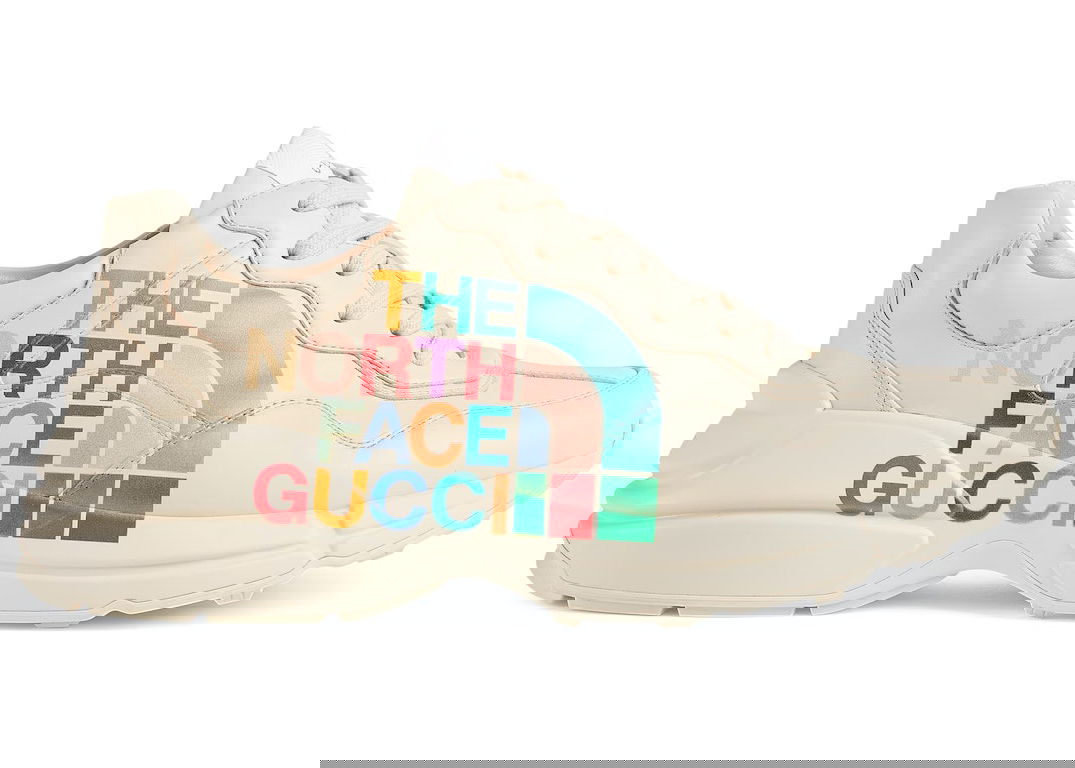 Tenisky a topánky Gucci The North Face x Rhyton Beige W Béžová | 685639-DRW00-9522, 0