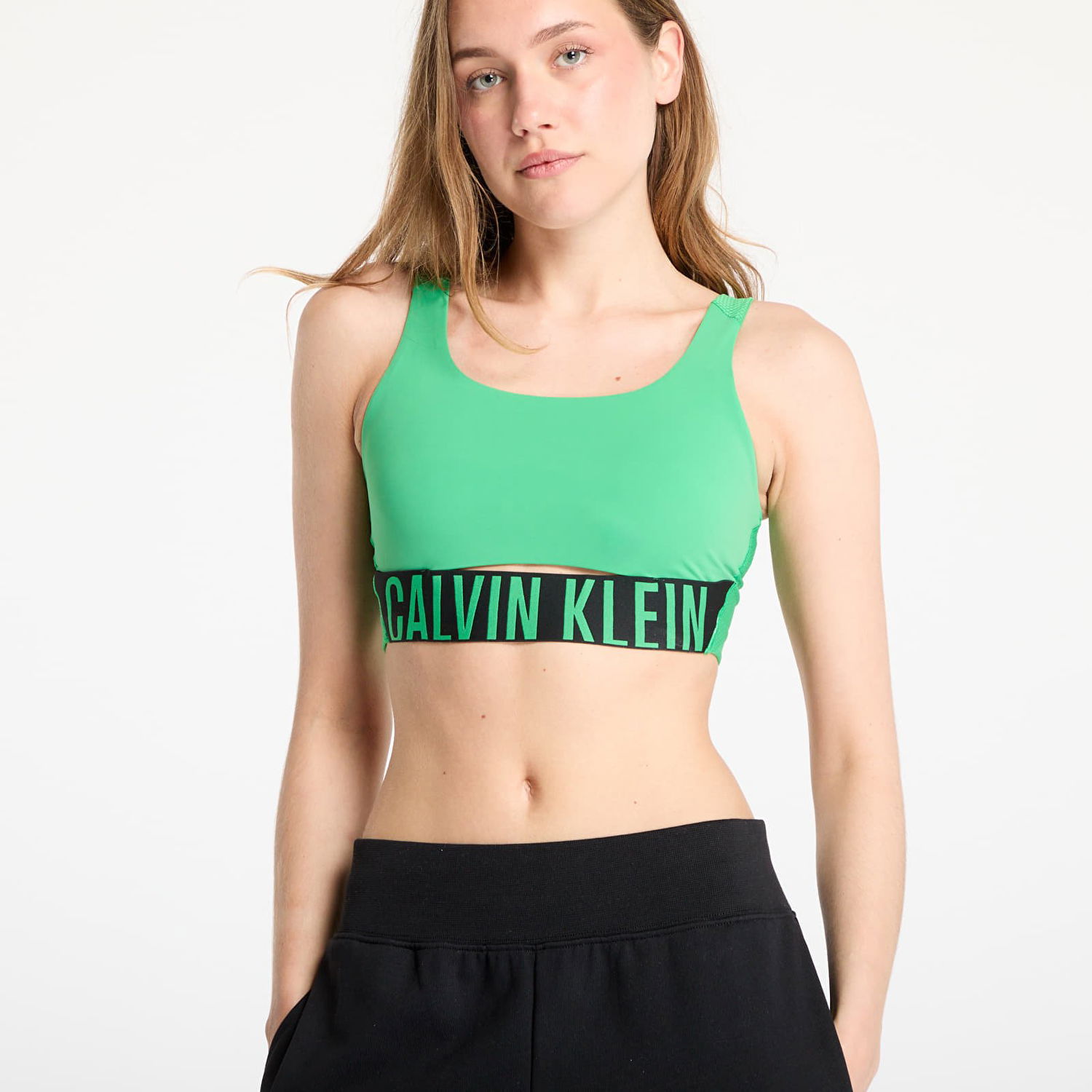 Podprsenka CALVIN KLEIN Calvin Klein Sport Intense Power Medium Support Sports Bra Zelené | LVGWS5K149 L1X, 1