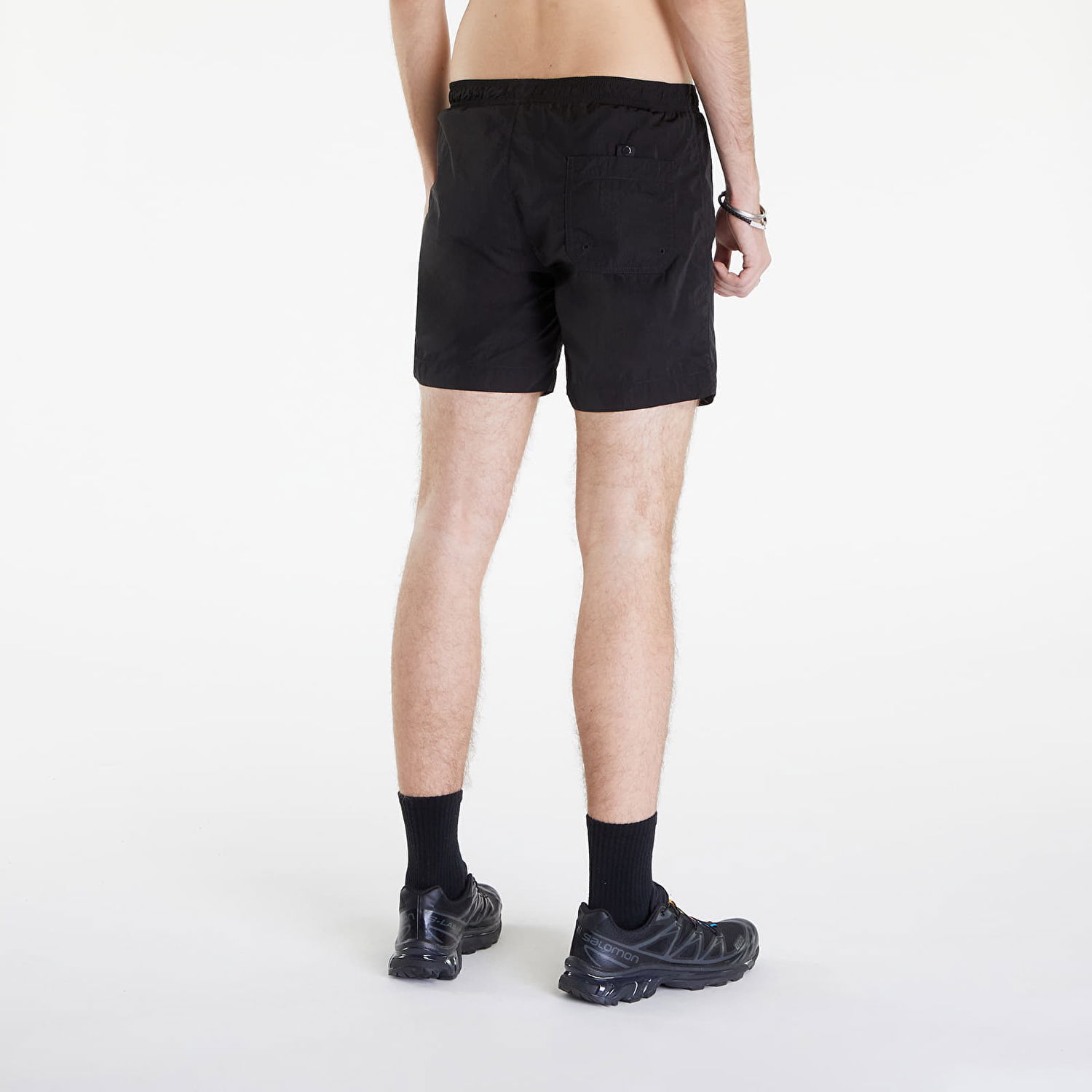 Šortky C.P. Company Boxer Beach Shorts Black Čierna | 16CMBW218A006369G-999, 1