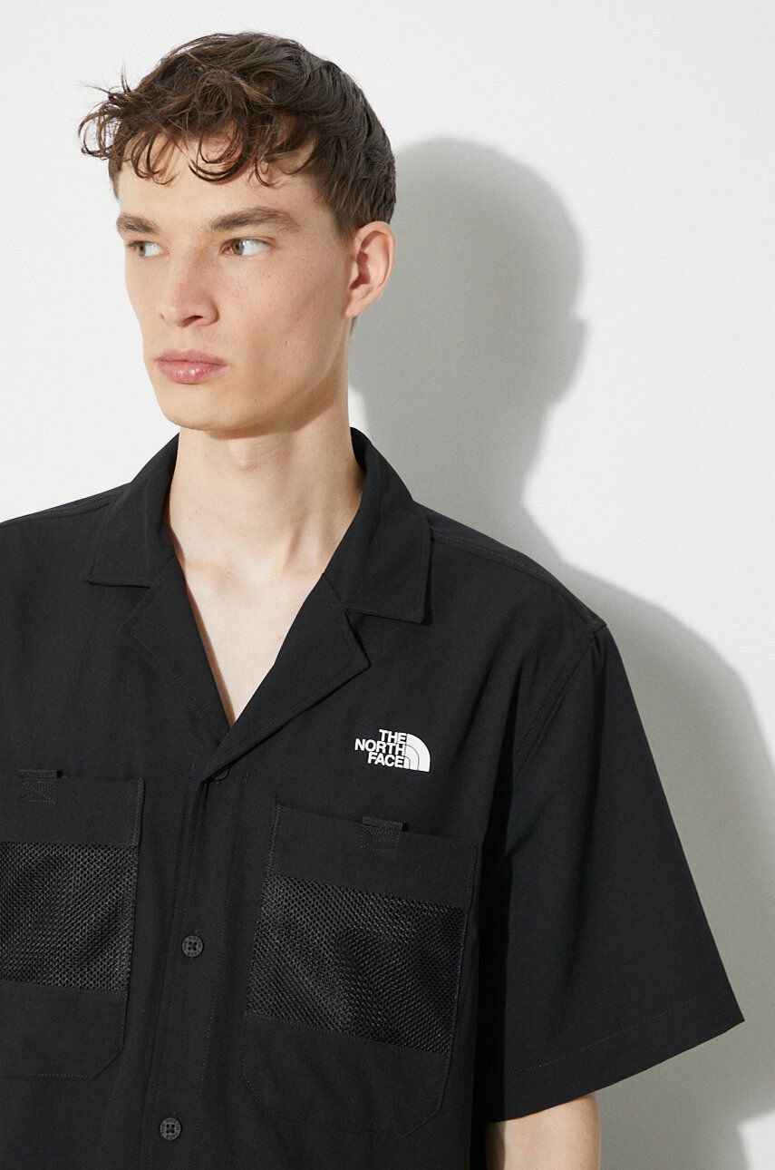 Košeľa The North Face First Trail Shirt Čierna | NF0A87QKJK31, 0