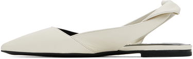Starostlivosť o obuv BY FAR BY FAR Yasha Slingback Flats Biela | MWFFC024LL002WH020PL, 2
