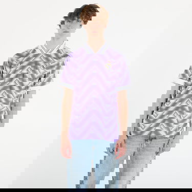 Dres adidas Originals Real Madrid Purple and White Geometric Pattern Football Jersey Fialová | JN3055, 0