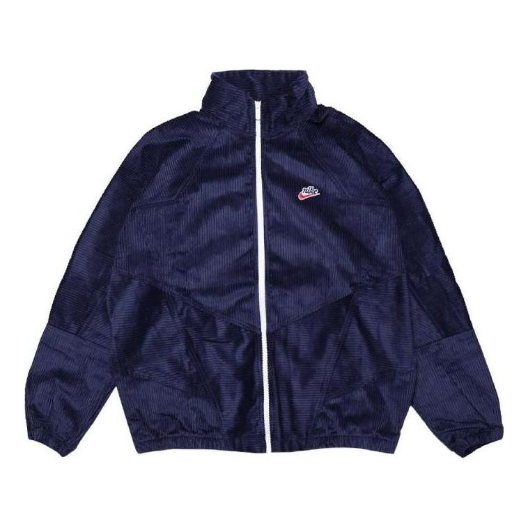 Bunda Nike NSW Corduroy Fleece Jacket Navy | DA0032-410, 0