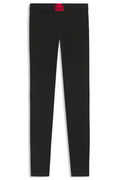 Thermal leggings with red logo label
