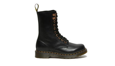 Tenisky a topánky Dr. Martens 1490 Hardware Leather High W Čierna | DM26871001, 0