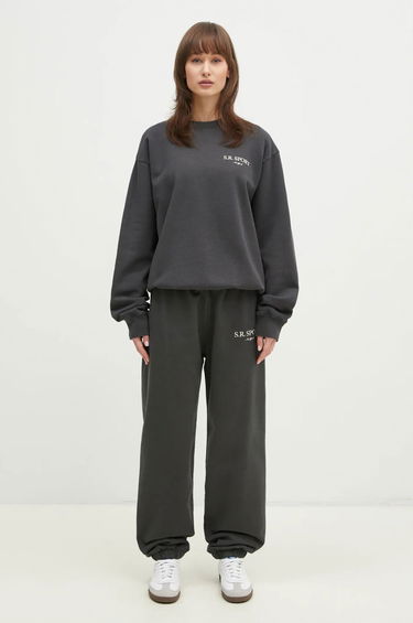 Sveter Sporty & Rich Sporty & Rich Wimbledon Sweatshirt Šedá | ST071512304BA02, 9
