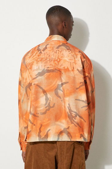 Bunda AAPE by A Bathing Ape AAPE By A Bathing Ape Camo Print Jacket Oranžová | AAPLJM7644XAM, 2
