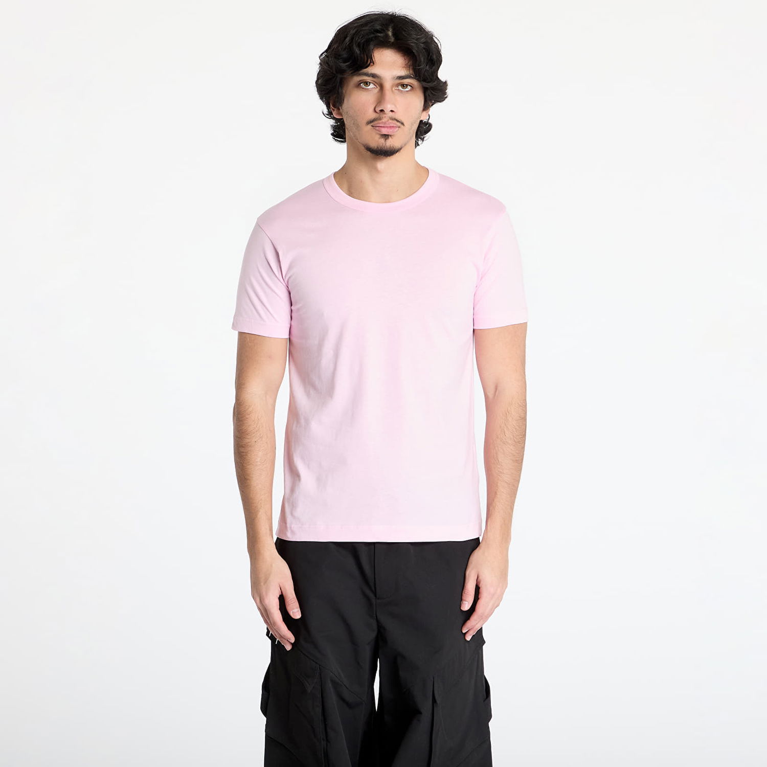 Tričko Comme des Garçons Comme des Garçons SHIRT Knit T-Shirt Ružová | FO-T024 PINK, 0