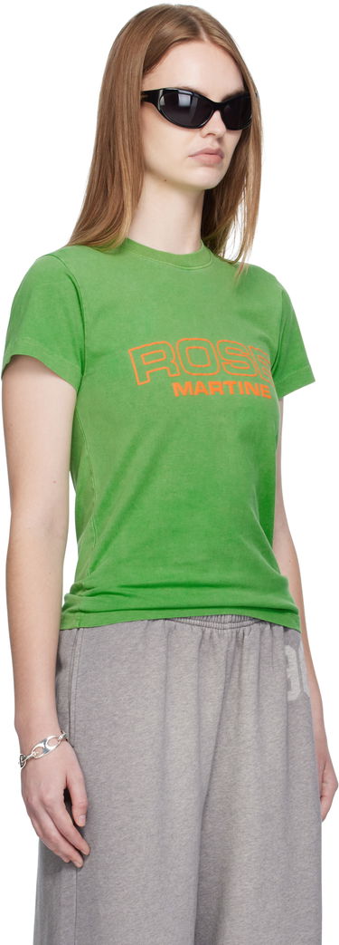 Tričko Martine Rose Martine Rose Shrunken T-Shirt Zelené | 629JE01400CW, 1