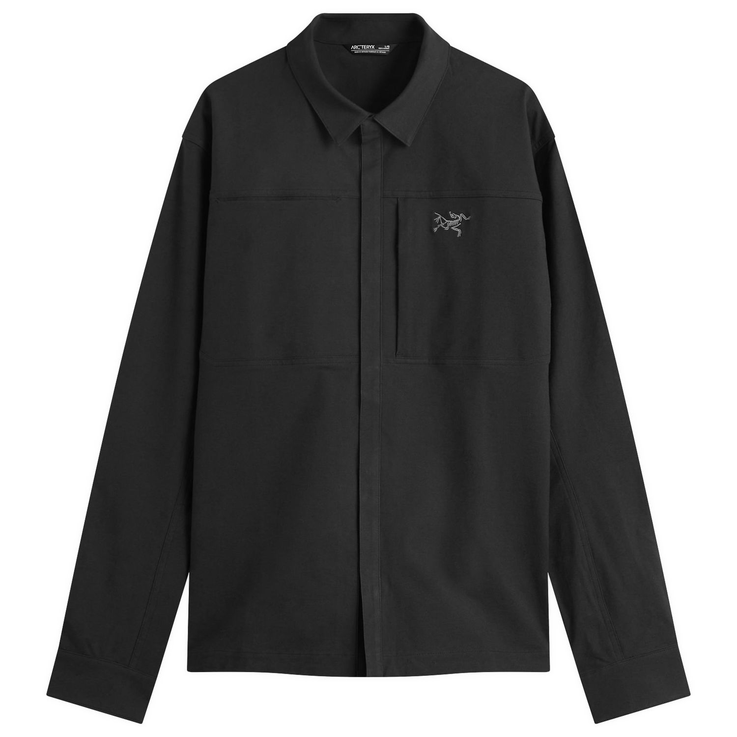 Košeľa Arcteryx Cronin Cotton Overshirt, Size XX-Large Čierna | X000008448-002291, 1