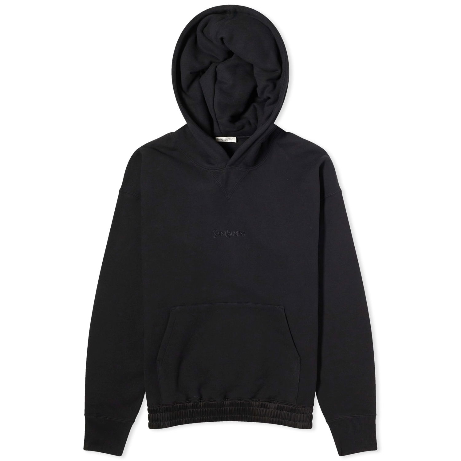 Mikina Saint Laurent Triangle Hoodie Čierna | 773358Y36SW-1000, 0