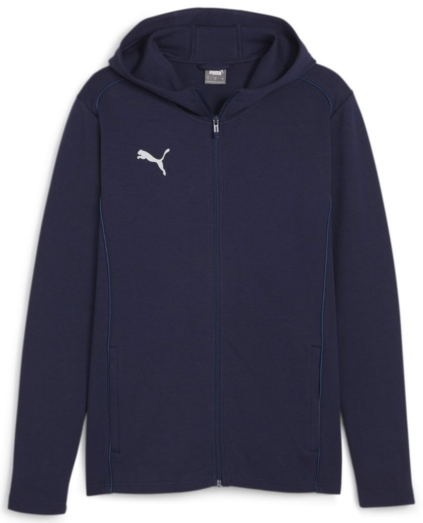 Mikina Puma teamFINAL Casuals Hooded Jkt Navy | 658528-06