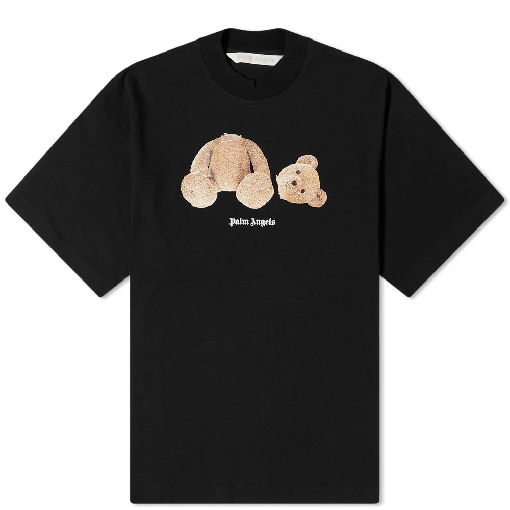 Tričko Palm Angels Loose Fit Bear Tee Čierna | PWAA017C99JER0011060, 0