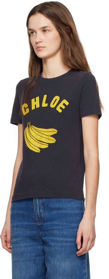 Tričko CHLOÉ Chloé Baby Fit Logo T-Shirt Čierna | CH25SJH08187, 3