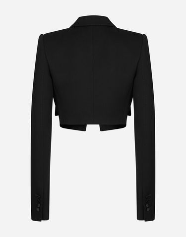 Bunda Dolce & Gabbana Wool Jacket Čierna | F296YTFU21EN0000, 1