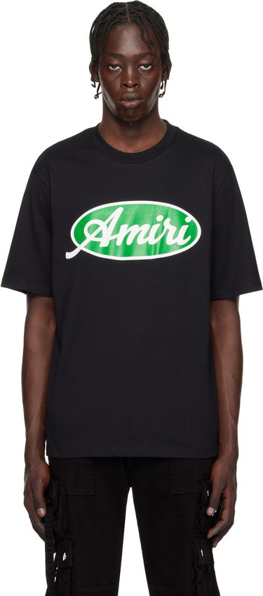 Tričko AMIRI Oval Logo T-Shirt Čierna | AMJYTE1133, 0