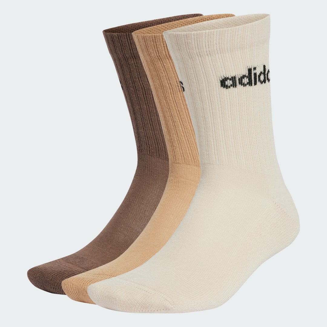 Linear Crew Cushioned Socks (3 Pairs)