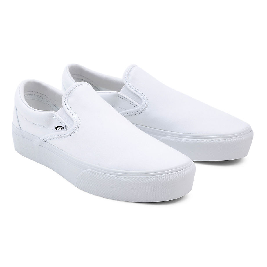 Tenisky a topánky Vans VANS Slip-On Platform Biela | VN0A3JEZW00, 0
