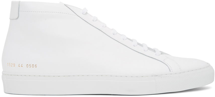 Tenisky a topánky Common Projects Common Projects Original Achilles Mid Biela | ARTICLE 1529, 0