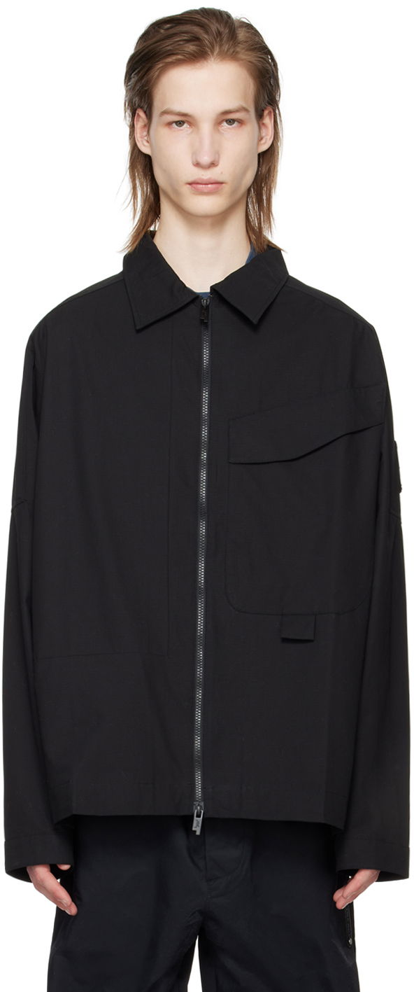 Bunda A-COLD-WALL* Zip Jacket Čierna | ACWMSH138A, 0