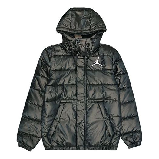 Prešívaná bunda Jordan Jordan Sports Warm Hooded Padded Jacket Čierna | CQ4698-010