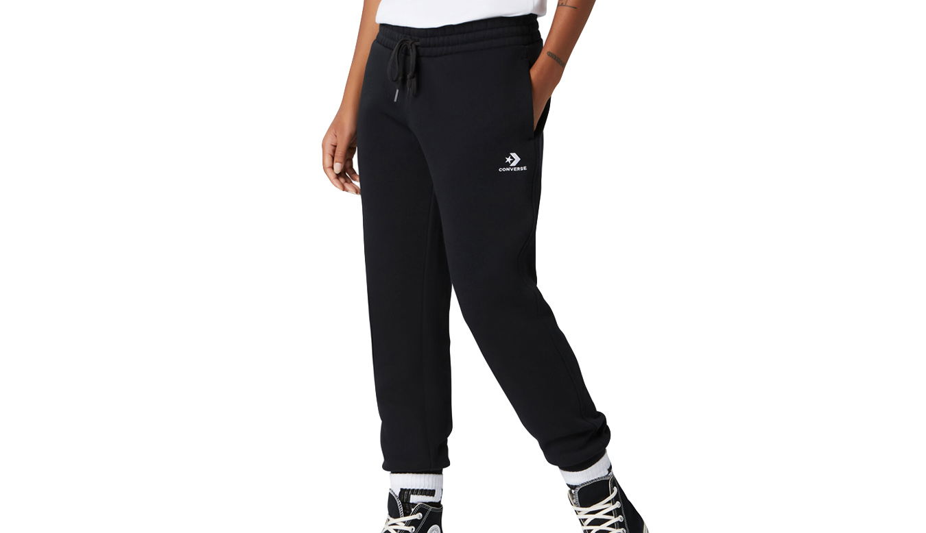 Tepláky Converse Embroidered Star Chevron Pant Čierna | 10020873-A01, 0