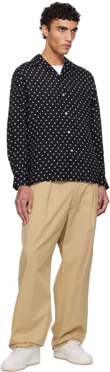 Košeľa WACKO MARIA WACKO MARIA Dots Print Camp Collar Shirt Čierna | 25SSE-WMS-HI01, 3