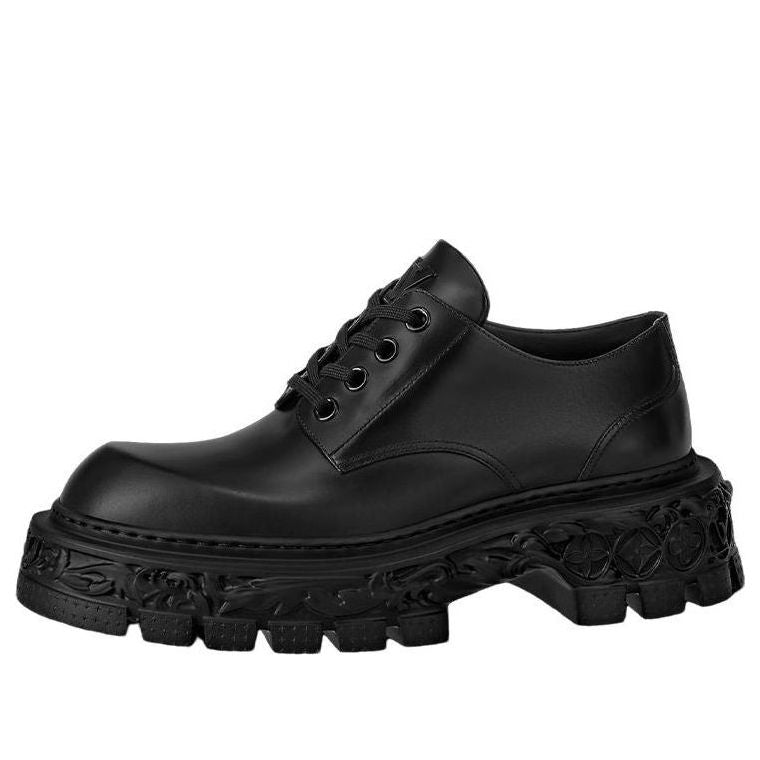 Tenisky a topánky Louis Vuitton LV Platform Lace Up Loafers Čierna | 1AAHAT