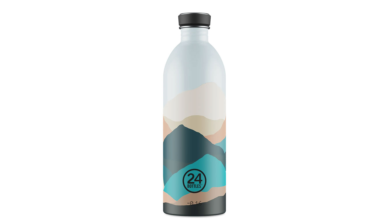 Fľaše 24Bottles New Urban Bottle Mountain Design Rôznofarebný | UB_100_1948, 1