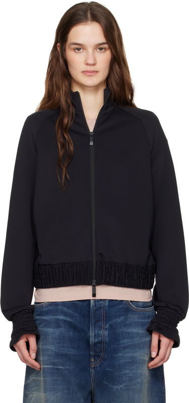 Bomber bunda Moncler Moncler Neoprene Zip-Up Jacket Čierna | K10938G0000789ABK, 0