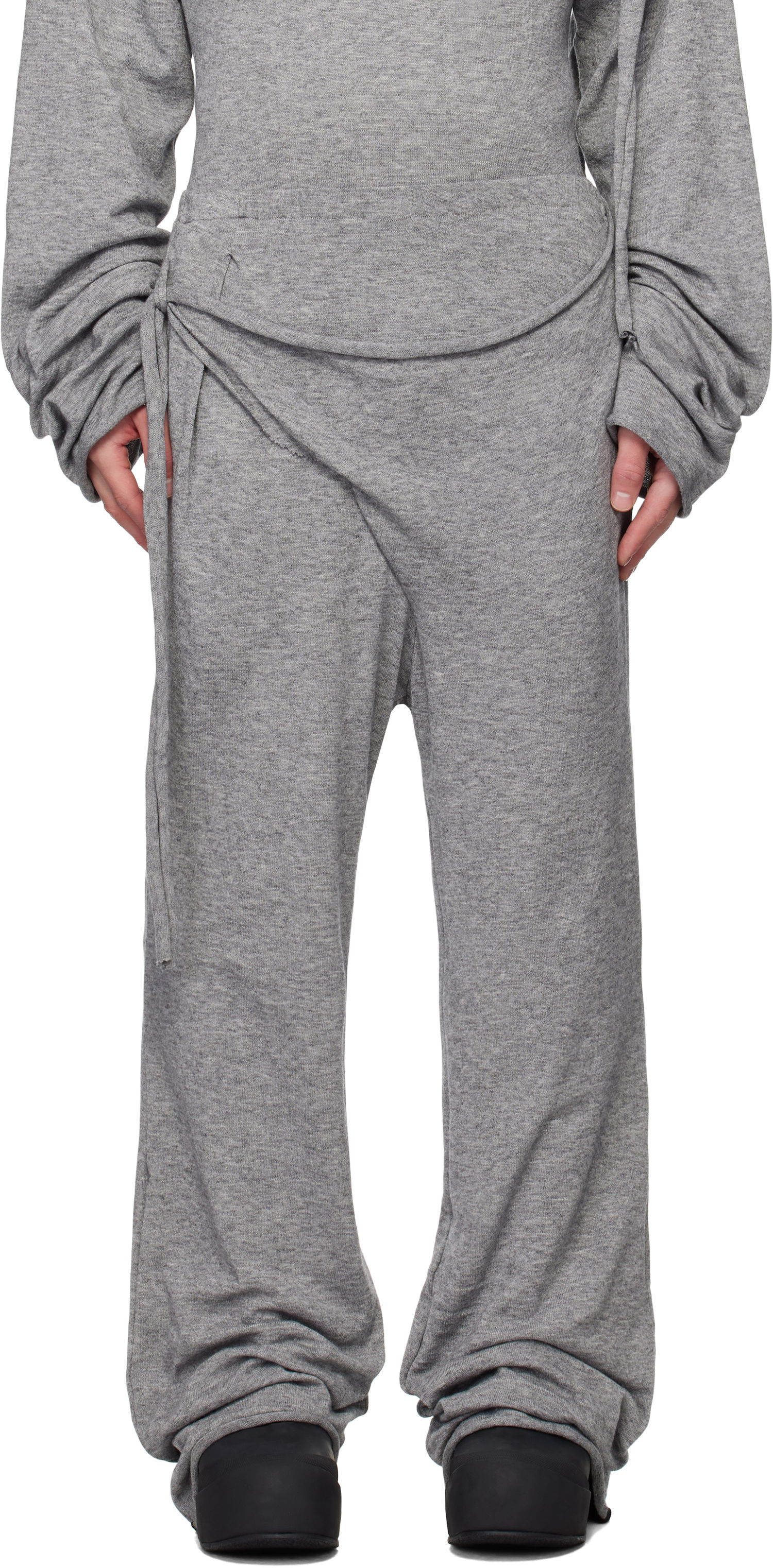 Tepláky Ottolinger Ottolinger Knit Lounge Pants Šedá | 2204080211, 0
