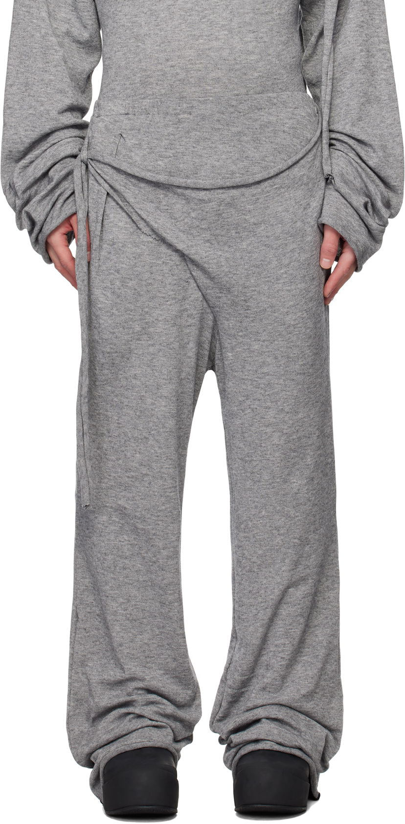 Tepláky Ottolinger Ottolinger Knit Lounge Pants Šedá | 2204080211
