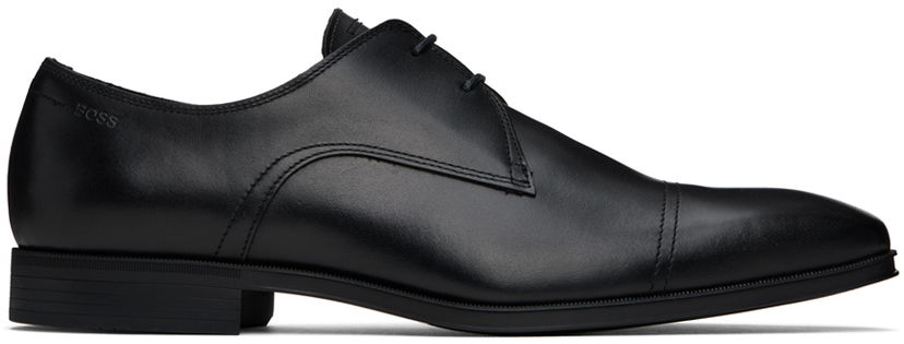 Tenisky a topánky BOSS Leather Derbys Čierna | 50517108