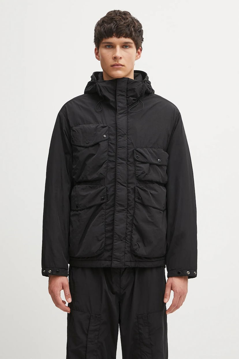 Bunda C.P. Company C.P. Company Hooded Pocket Jacket Čierna | 19CMOW010A005904G