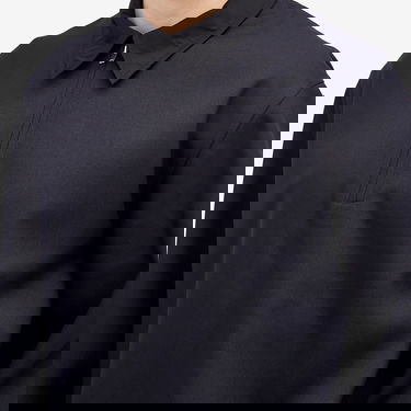 Košeľa Studio Nicholson Studio Nicholson Half Placket Zip Shirt Navy | JOSSSNM-1323-DKN, 5