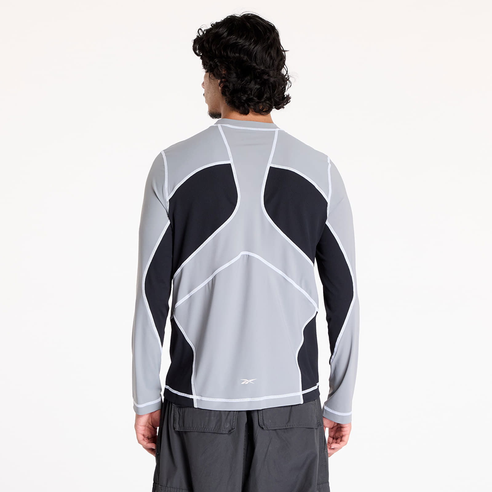 Long Sleeve Training Tee Harbor Gray