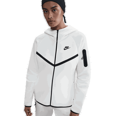 Mikina Nike Tech Fleece Full-Zip Hoodie Biela | HV6747-133, 0