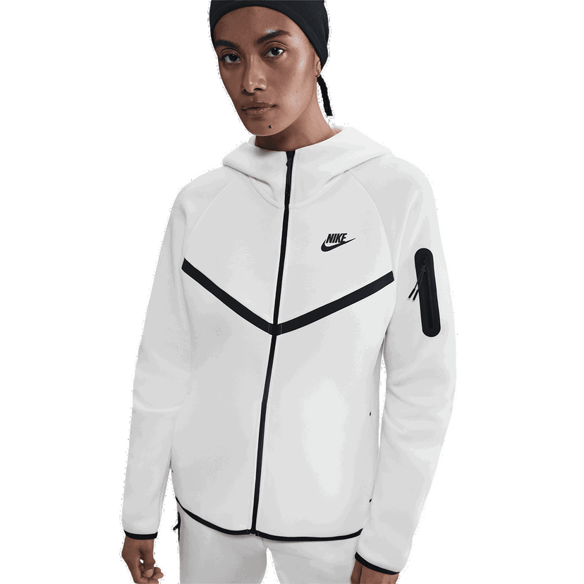 Mikina Nike Tech Fleece Full-Zip Hoodie Biela | HV6747-133