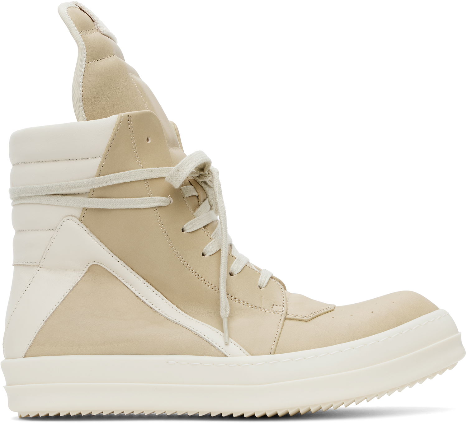 Tenisky a topánky Rick Owens Rick Owens Hollywood Geobasket Béžová | RR01E5894 LCHLCO, 0