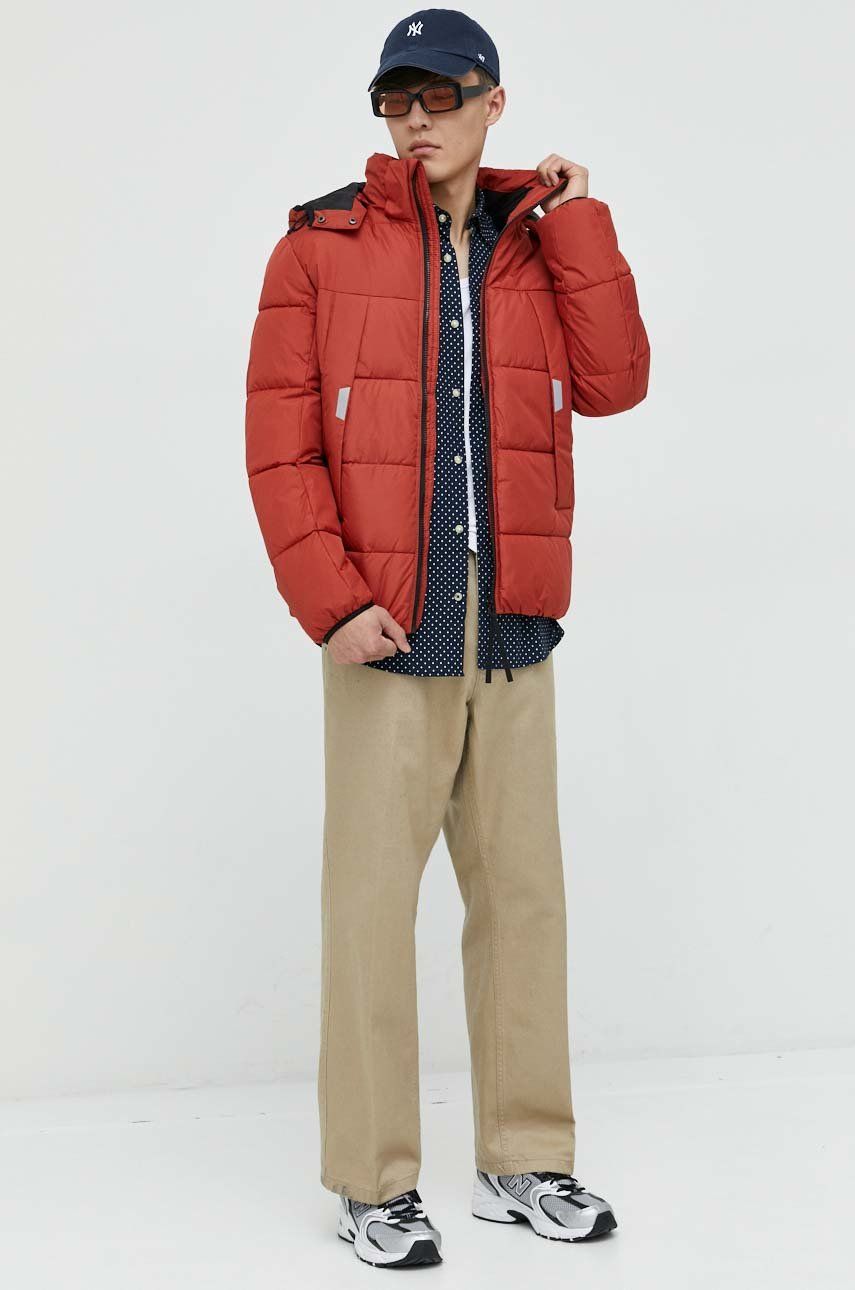 Bunda TOM TAILOR Winter Jacket Červená | 1032429.10939, 0