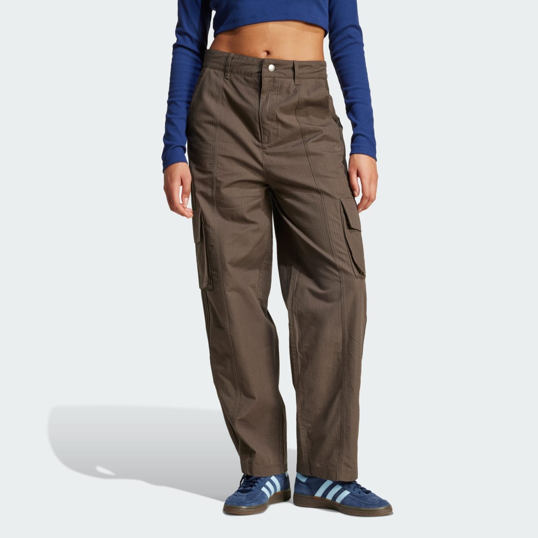 Cargo nohavice adidas Performance Ripstop Cargo Trousers Hnedá | IW5737, 1