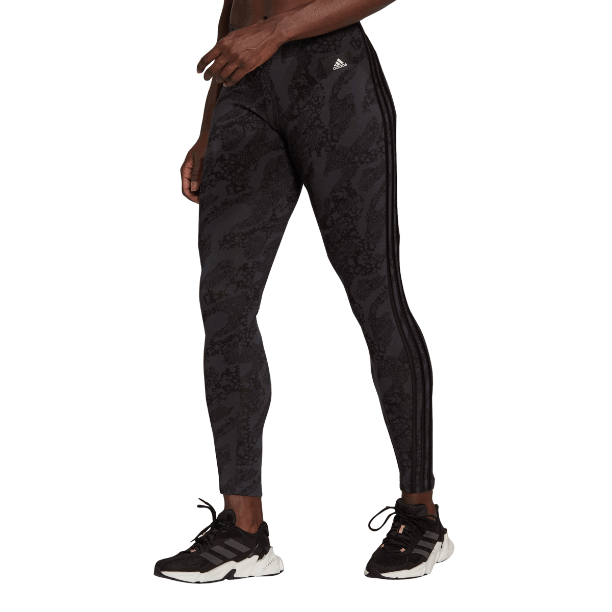 Legíny adidas Originals Floral Graphic Training Tights Čierna | HA5702, 0
