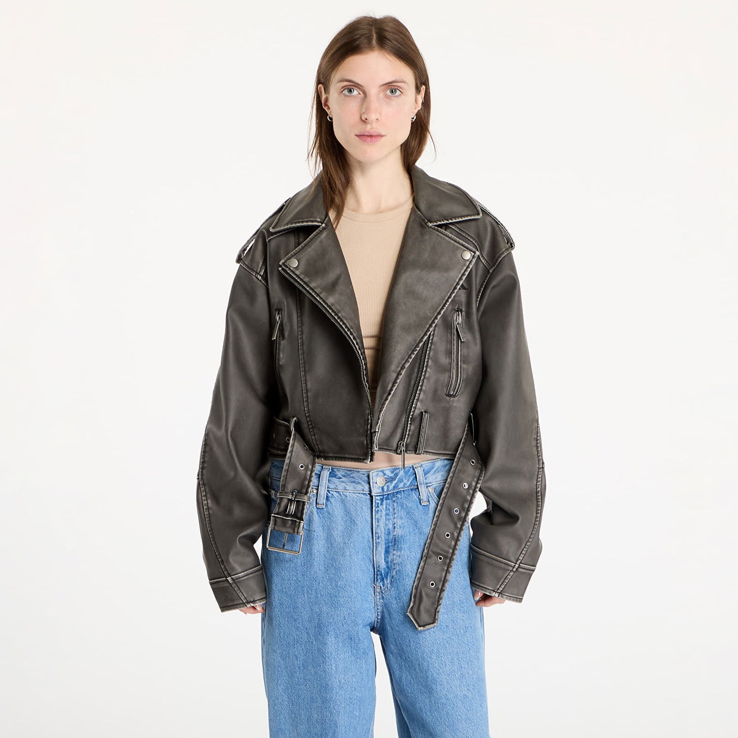 Bomber bunda Karl Kani Biker Short Čierna | 61750003, 0