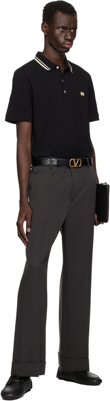 Opasok Valentino Valentino Garavani VLogo Signature Belt Čierna | 6Y2T0SE1HCG, 2